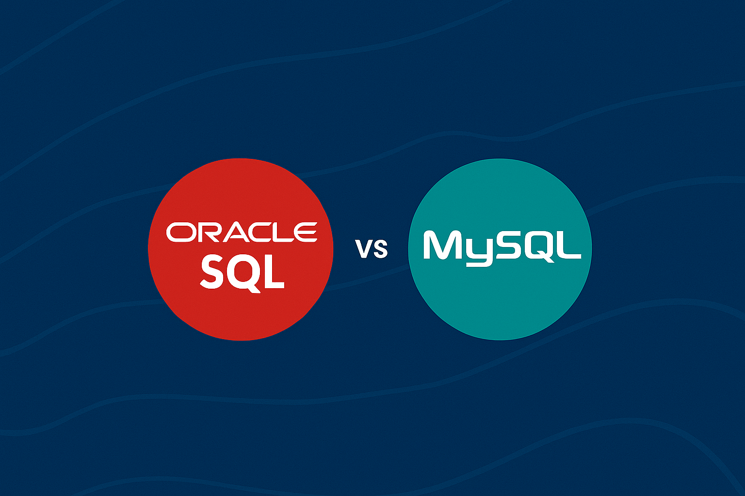 Oracle SQL vs MySQL